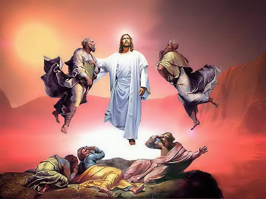 Download Silhouette Of Christ Jesus 4K iPhone Wallpaper  Wallpaperscom