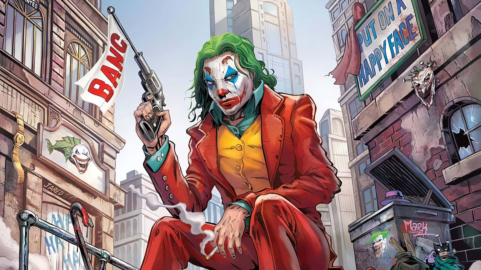 The Joker Comic Wallpapers  Top Free The Joker Comic Backgrounds   WallpaperAccess