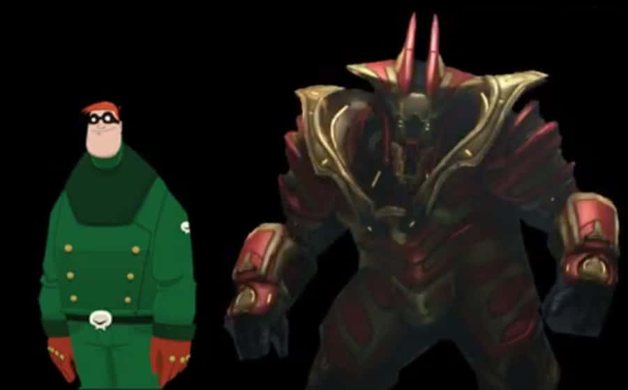 A Liga Dos Super Vilões Papel de Parede