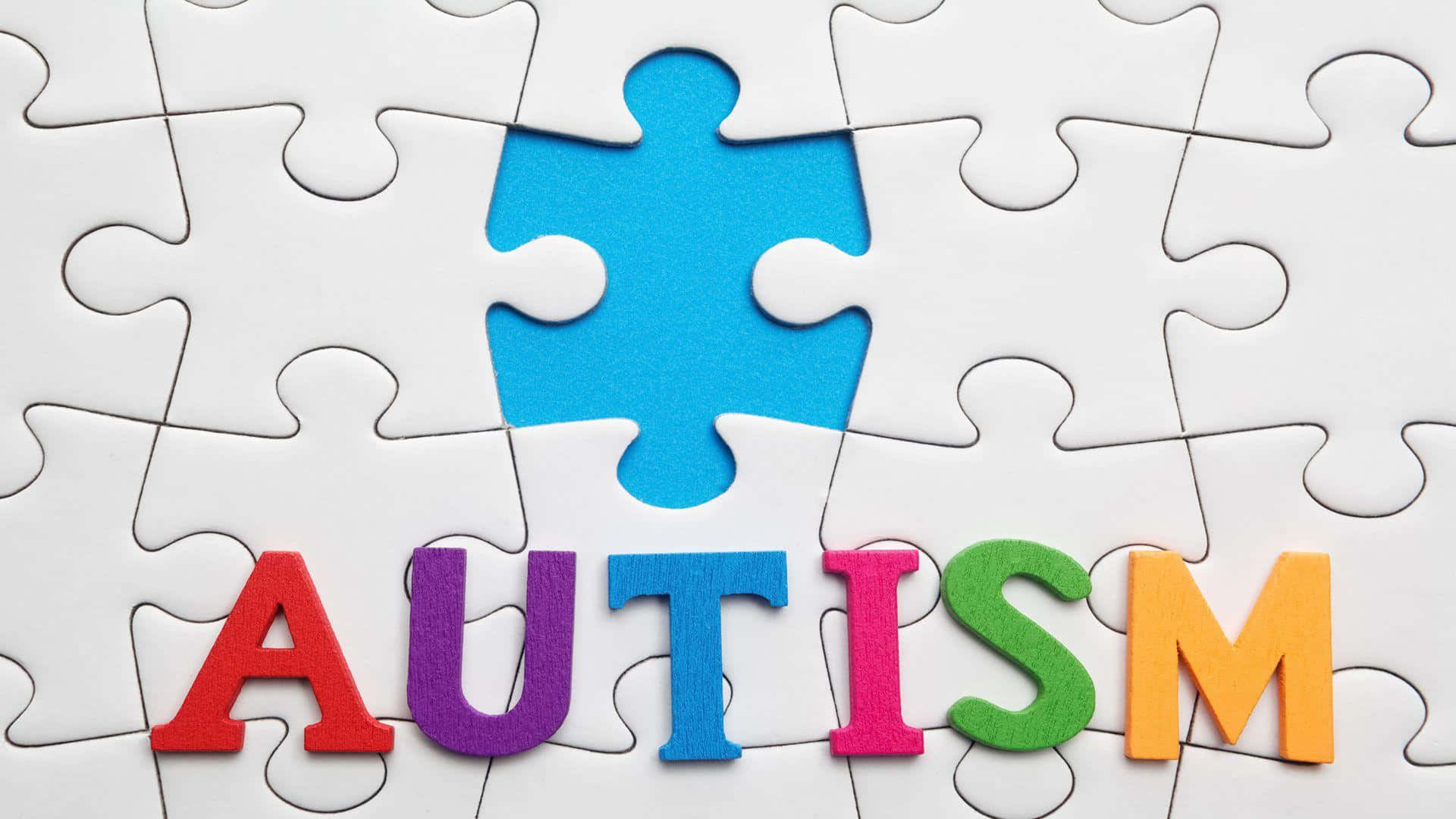 Autism Text on a Black Background Stock Illustration  Illustration of  diagnosis handicap 226097756