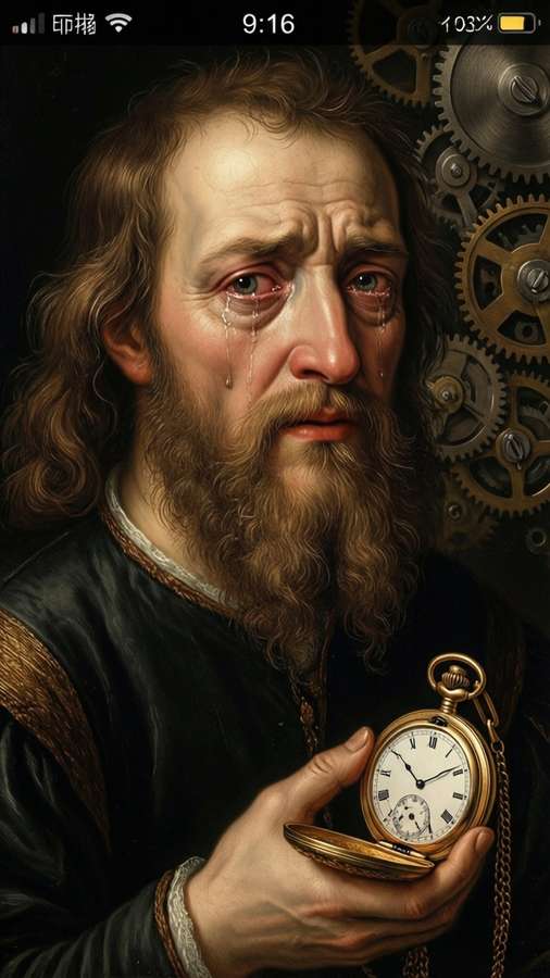 Ada Vessalius crying while holding a pocket watch — Ada Vessalius Wallpaper