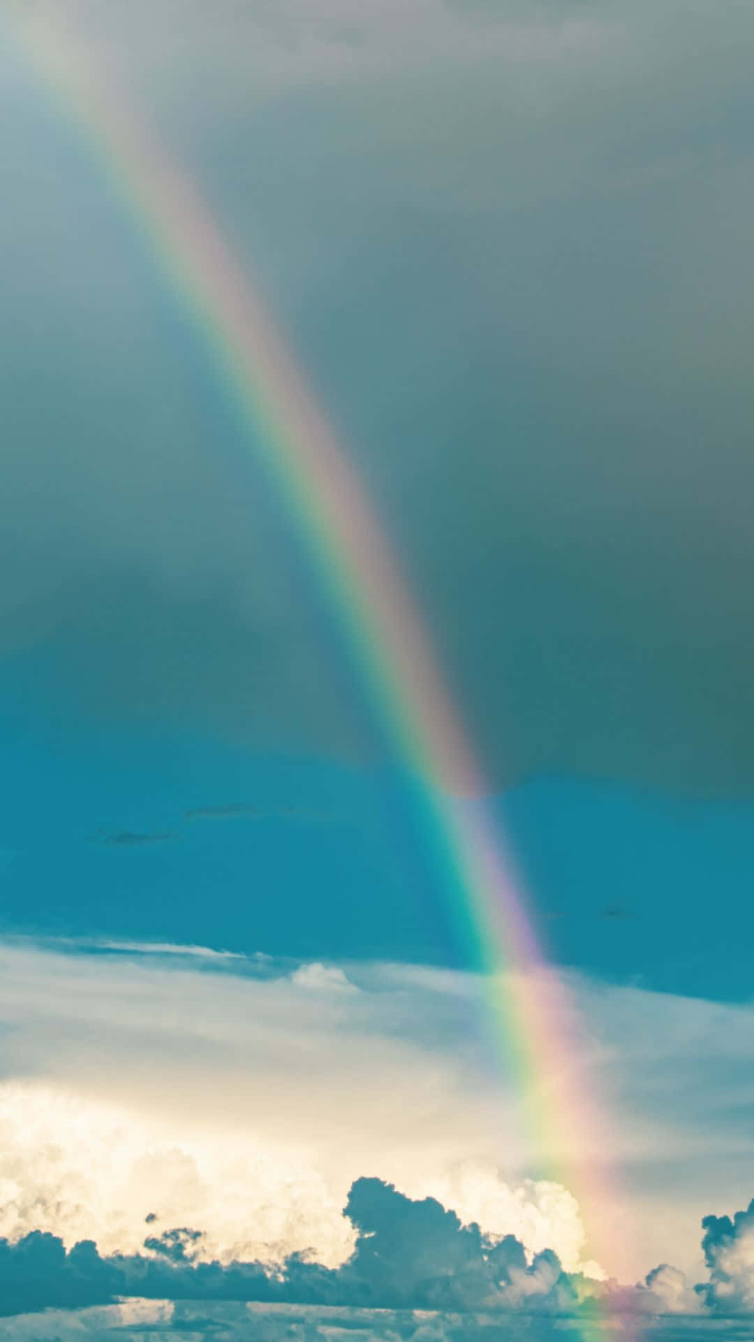 Æstetisk Rainbow Mobile Wallpaper