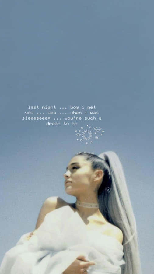 Aesthetic Ariana Grande Taustakuva