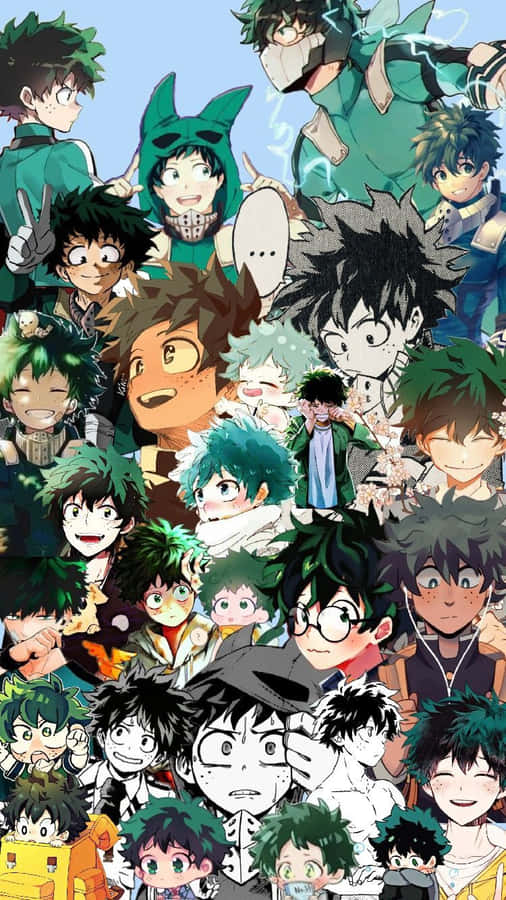 Aesthetic Deku Achtergrond