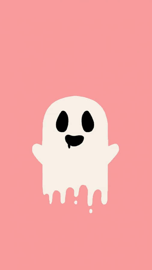 Aesthetic Halloween Pink Wallpaper