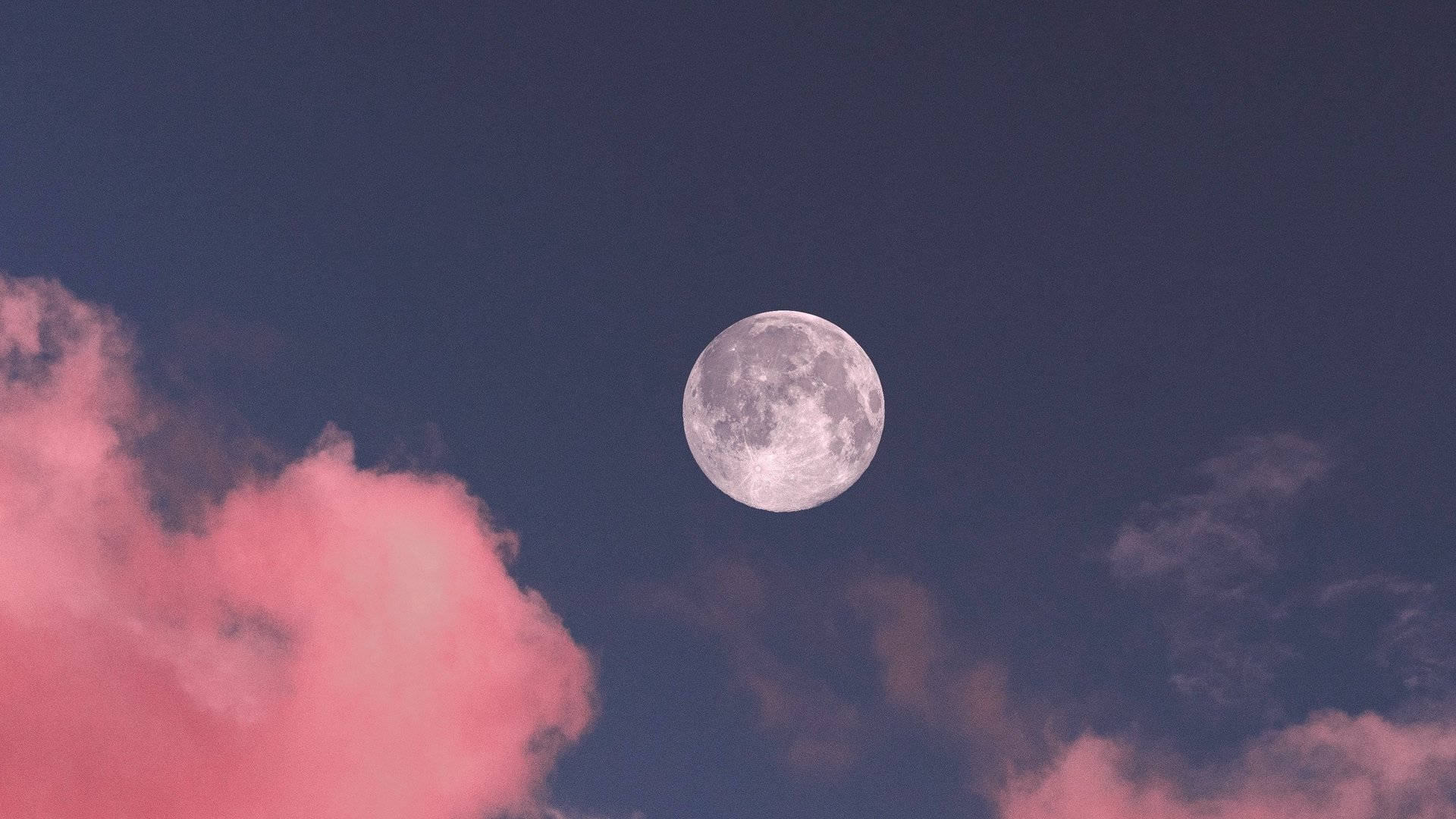 Aesthetic Moon Pictures Wallpaper