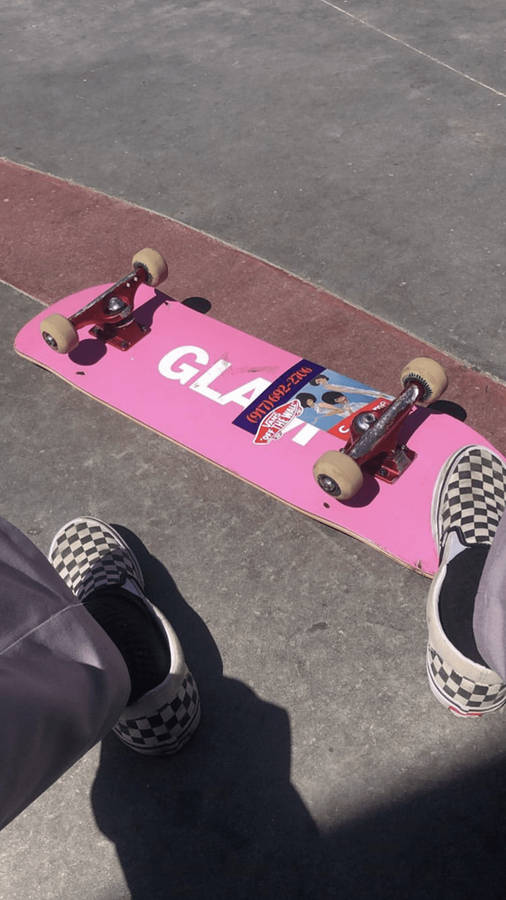 Aesthetic Skateboard Achtergrond