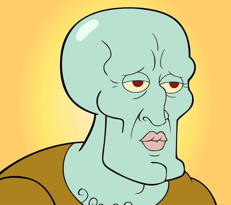 Aesthetic Squidward Fond d'écran