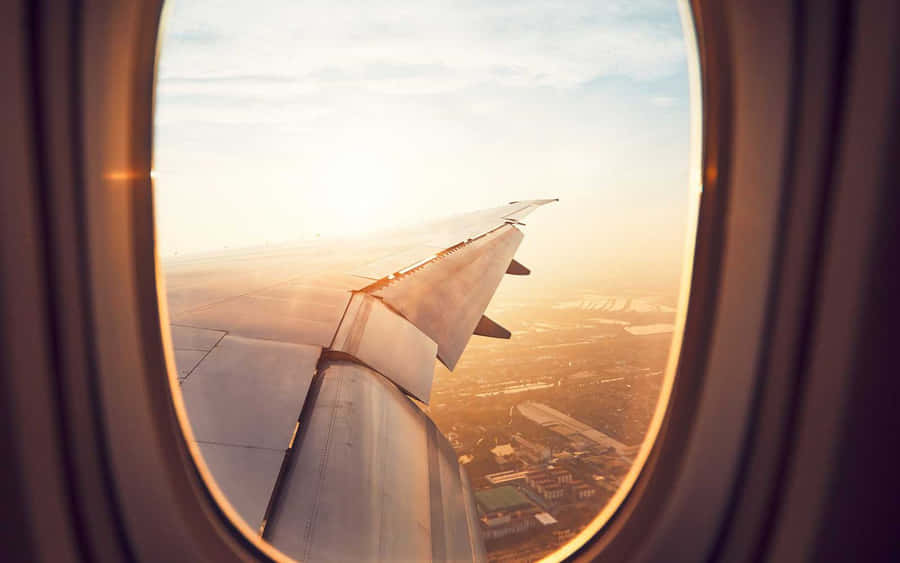 Airplane Window Pictures Wallpaper