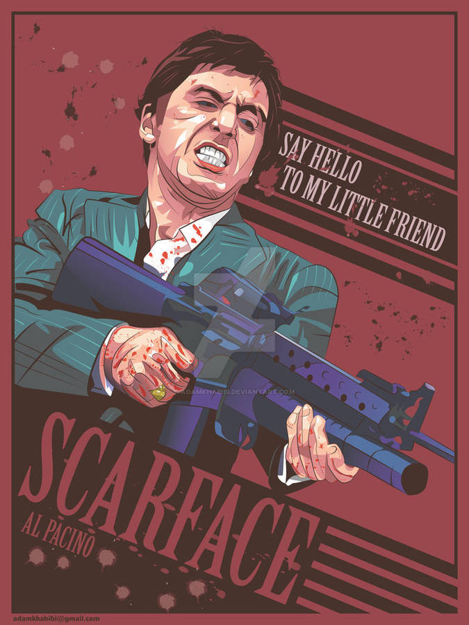 Al Pacino Scarface Achtergrond