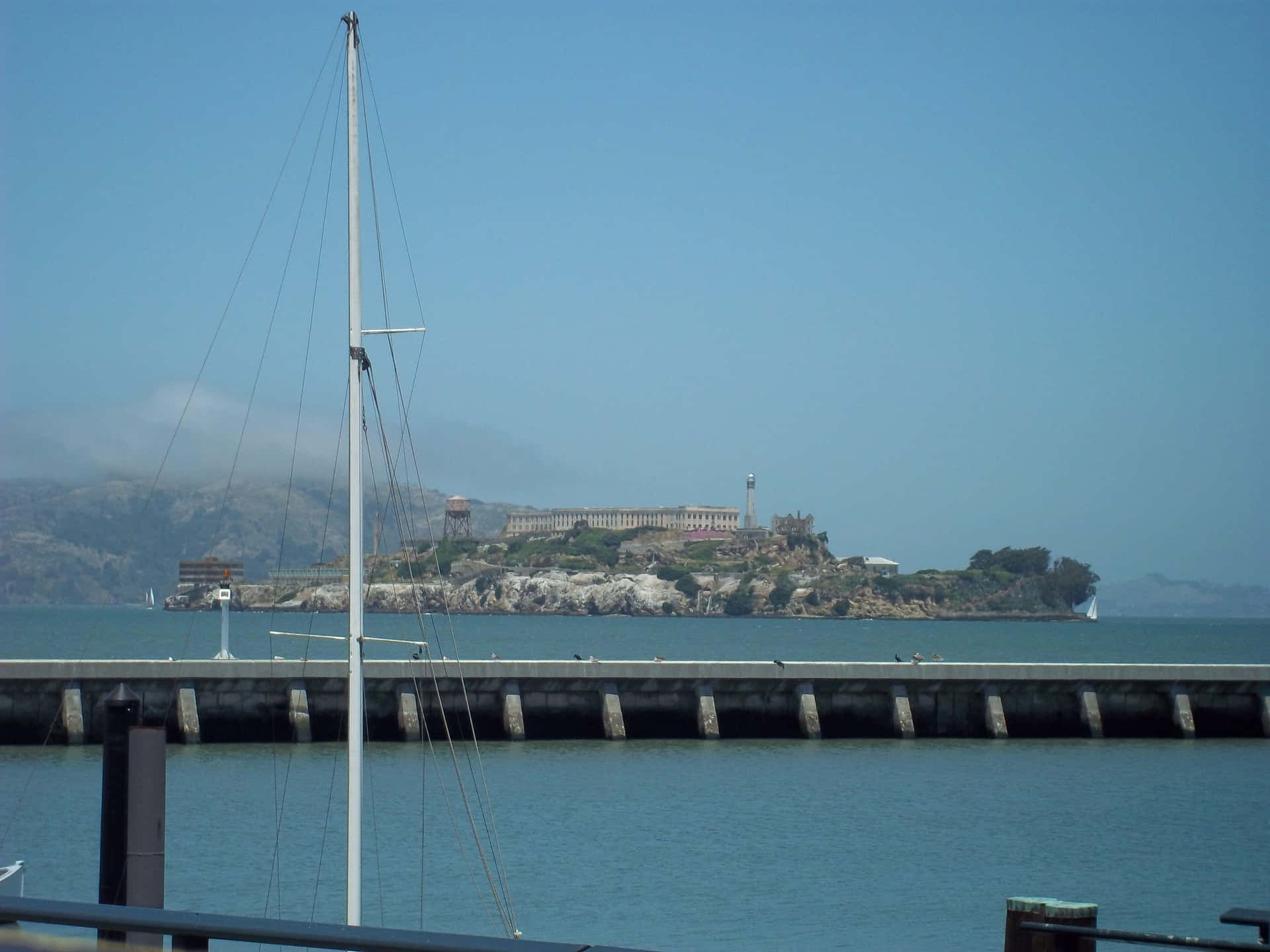 Alcatraz Eiland Achtergrond