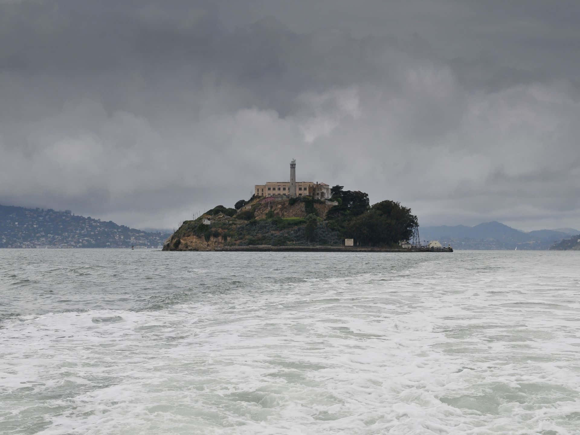 Alcatraz Island Bakgrunnsbildet