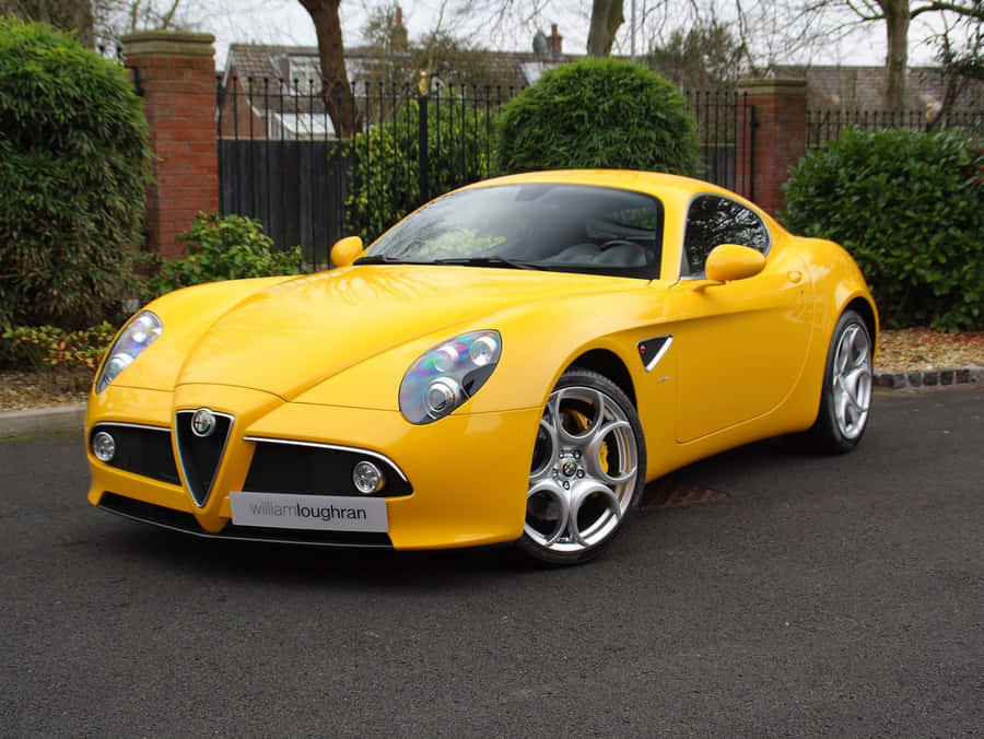 Alfa Romeo 8c Competizione Achtergrond