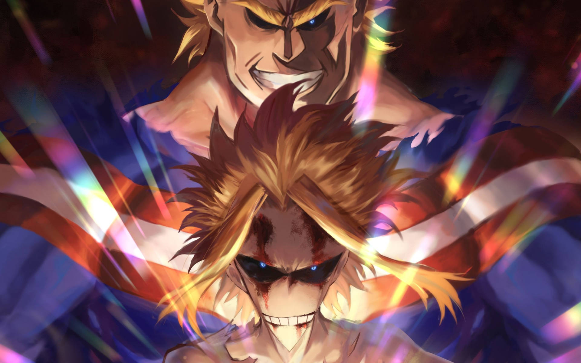 All Might Taustakuva