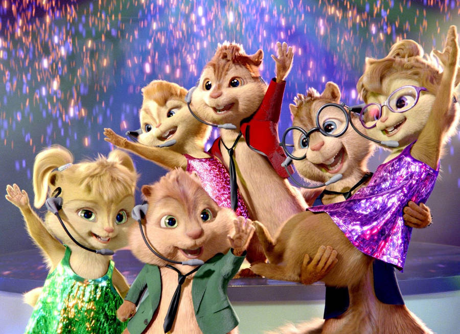 Alvin E I Chipmunks Sfondo