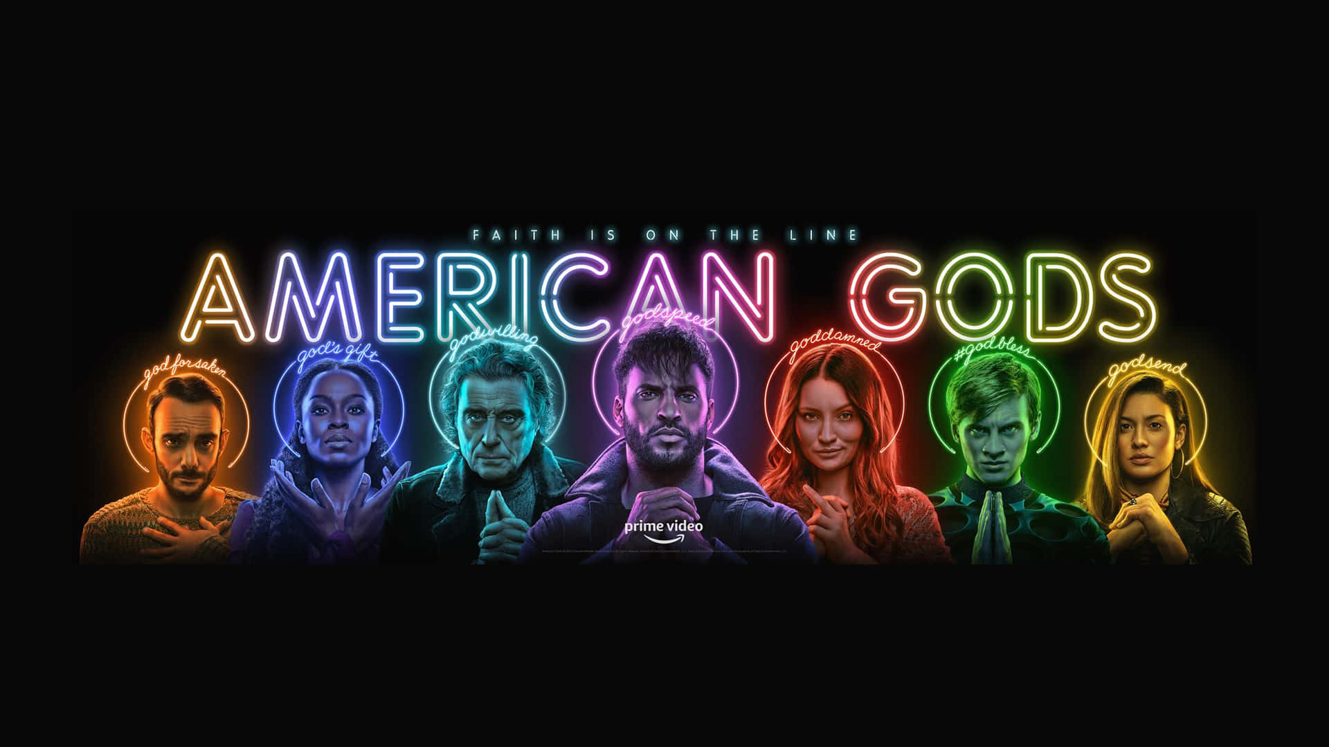 American Gods Background Wallpaper