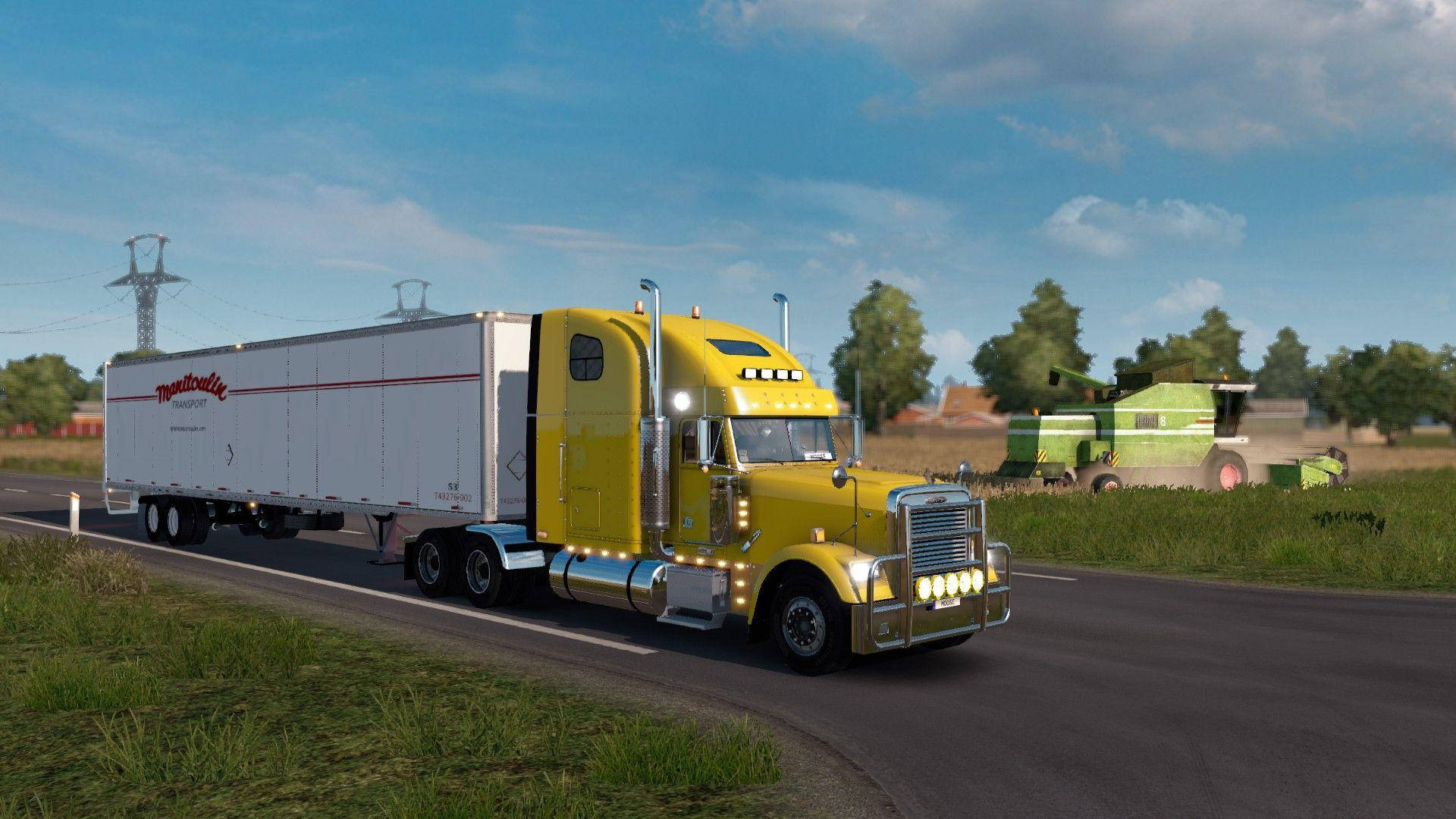 American Truck Simulator Billeder