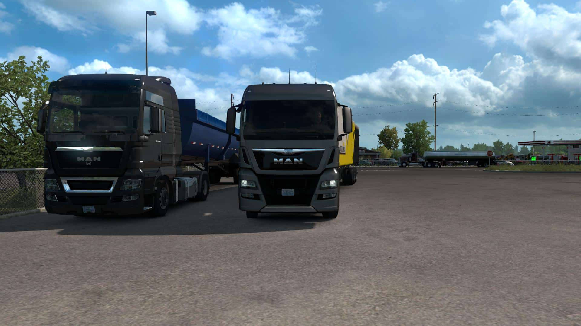 American Truck Simulator Achtergrond