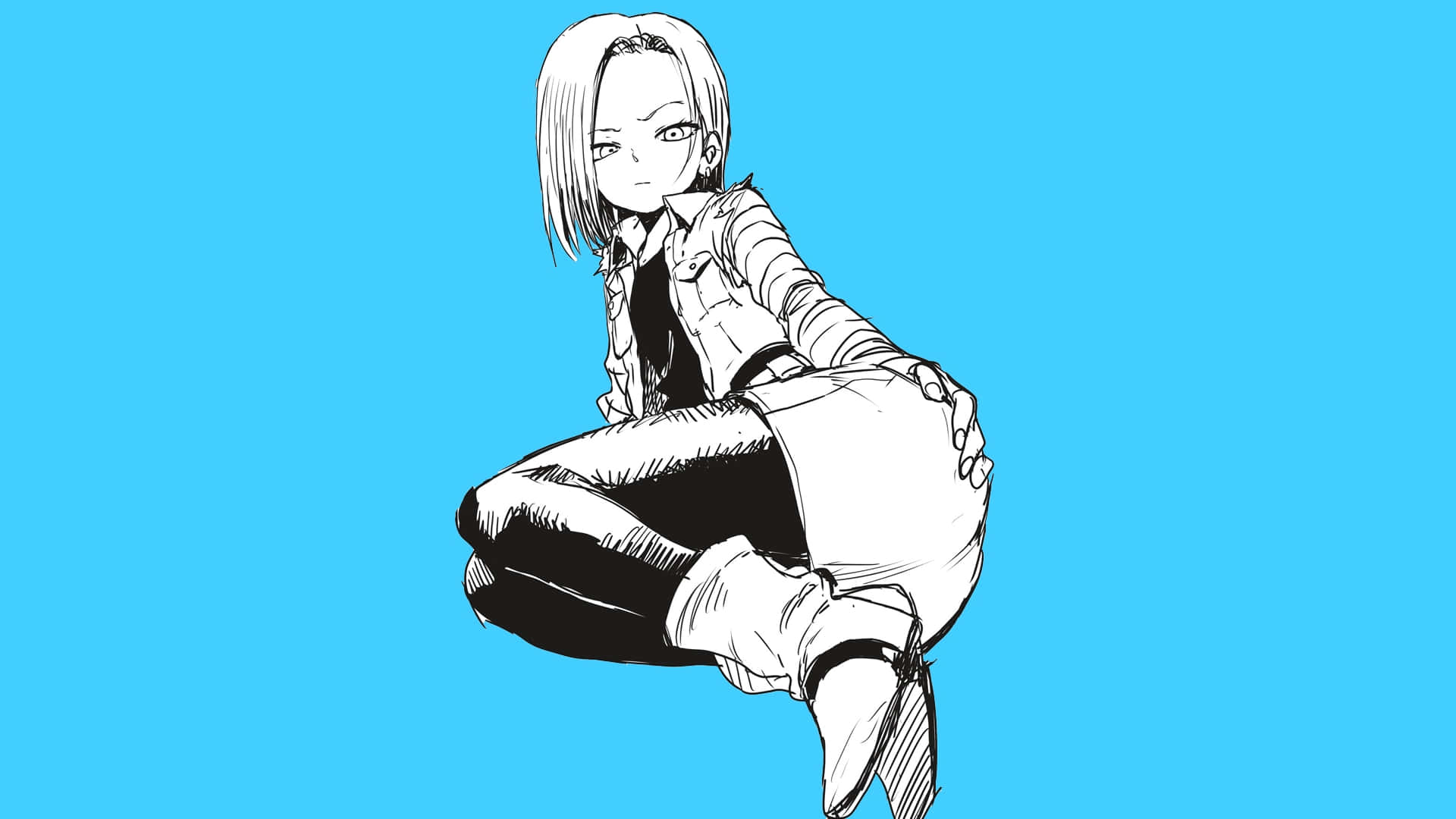 Android 18 Bakgrunnsbildet