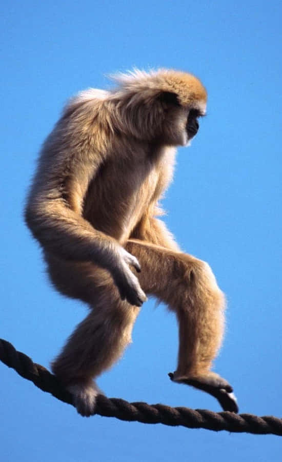 Android Gibbon Background Wallpaper