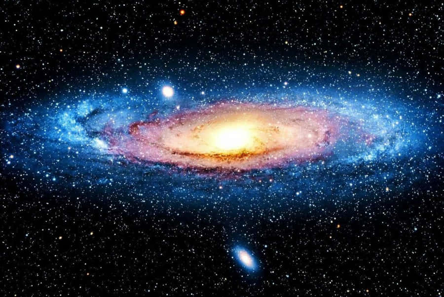 Andromeda Galaxie 4k Wallpaper