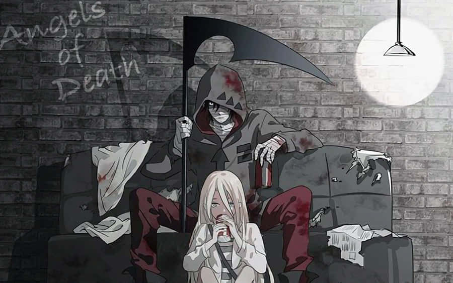 Angels Of Death Background Wallpaper