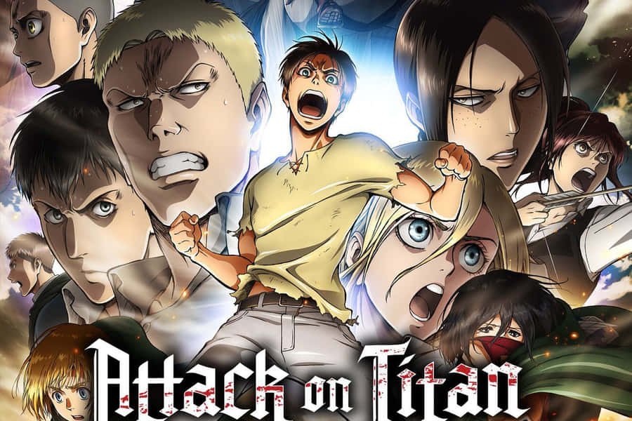 Angreb På Titan Anime Wallpaper