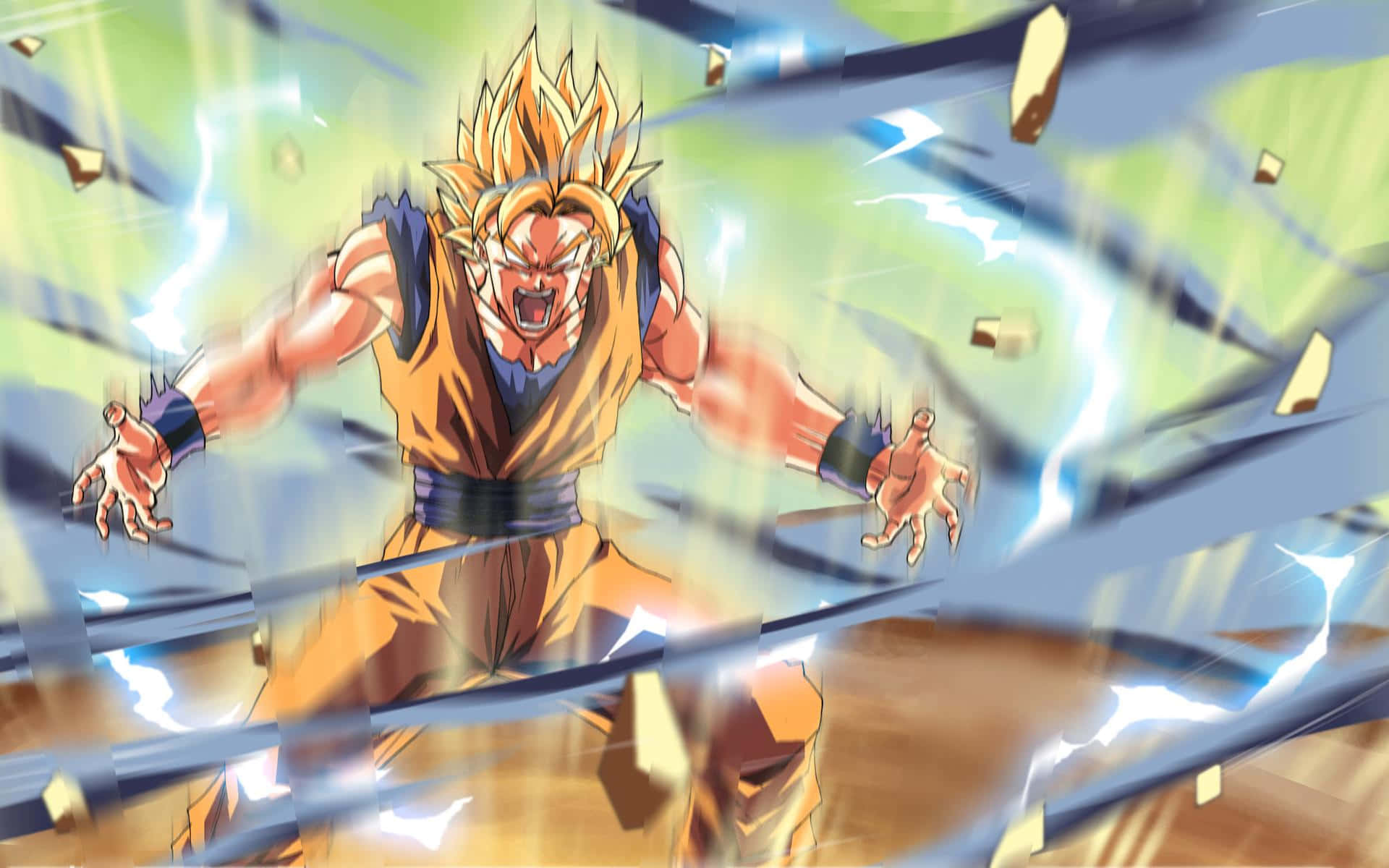Angry Goku Wallpaper