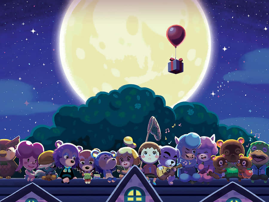 Animal Crossing New Horizons Bakgrunnsbildet