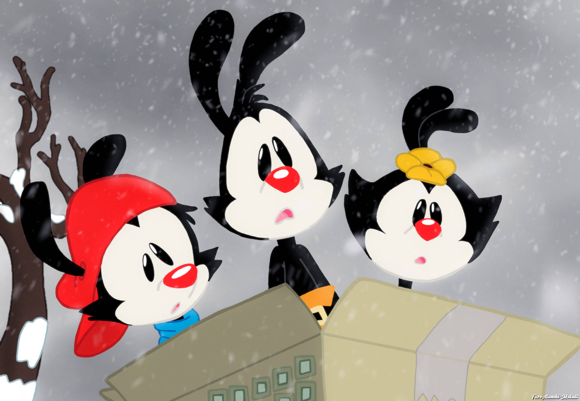 Animaniacs Bakgrunnsbildet