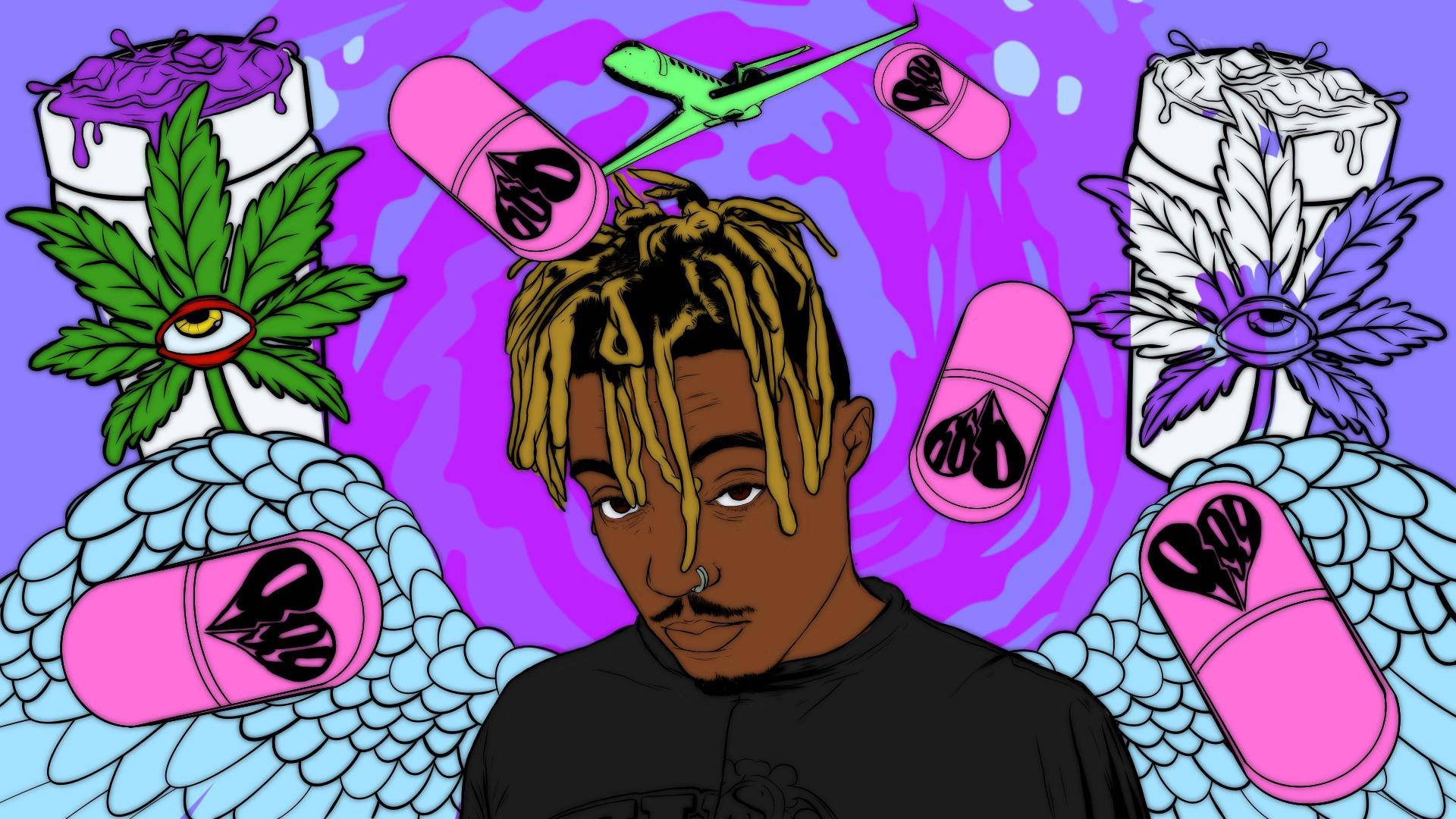 Animated Juice Wrld Wallpaper