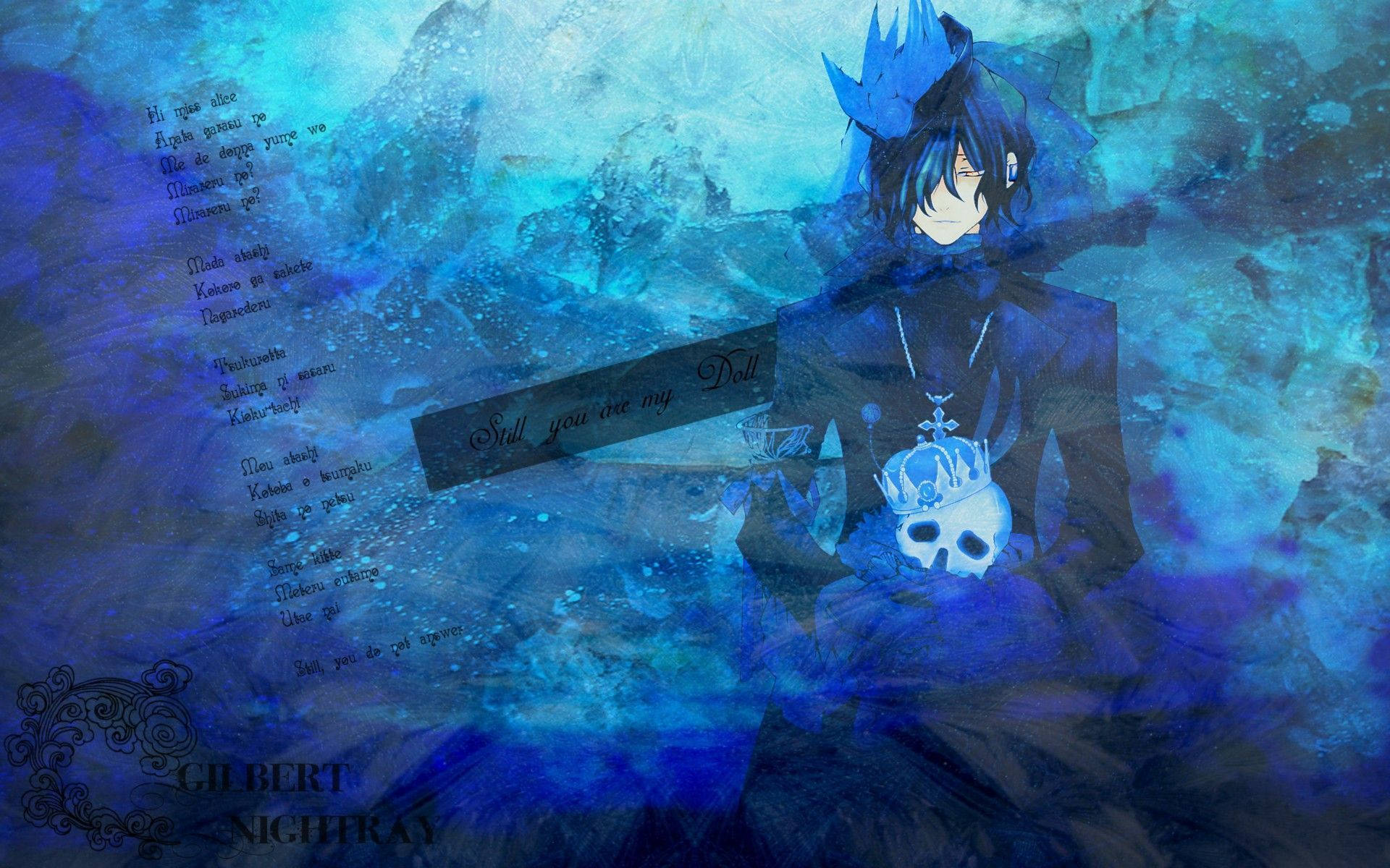 Anime Blue Boy Wallpaper