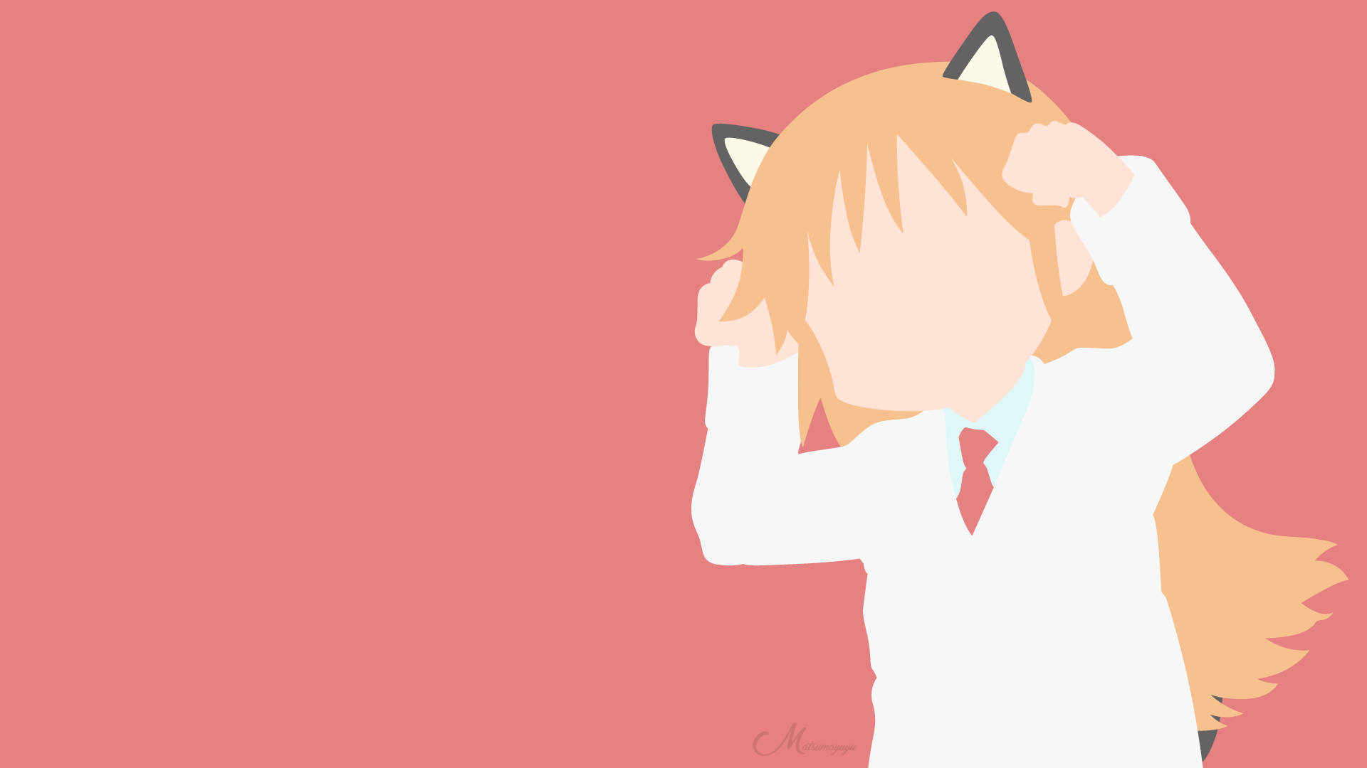 Anime Cat Baggrunde