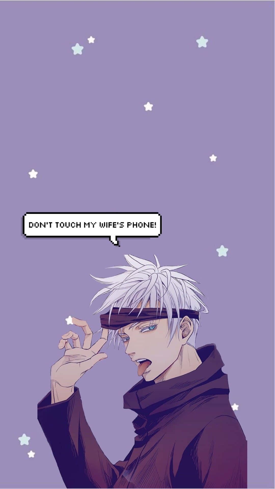 Anime Dont Touch My Phone Wallpaper