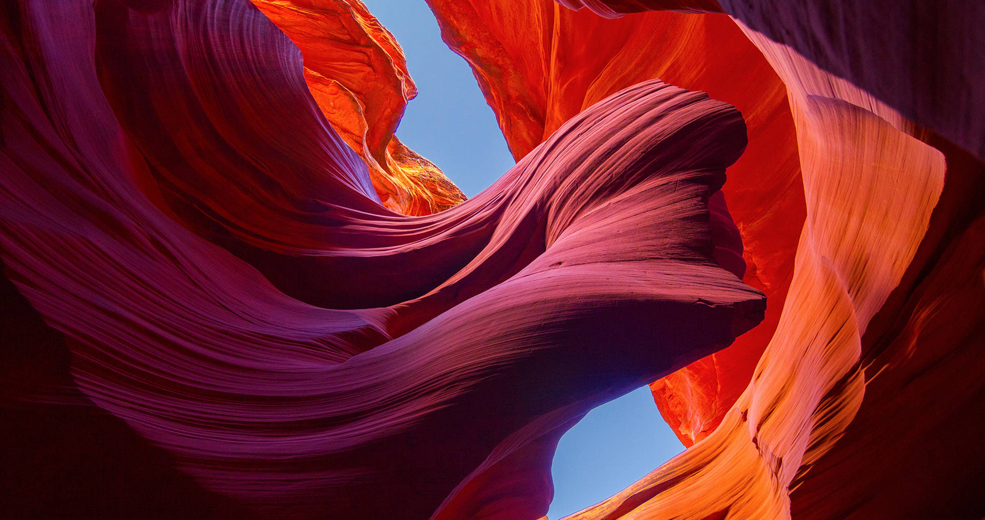 Antelope Canyon Bakgrunnsbildet