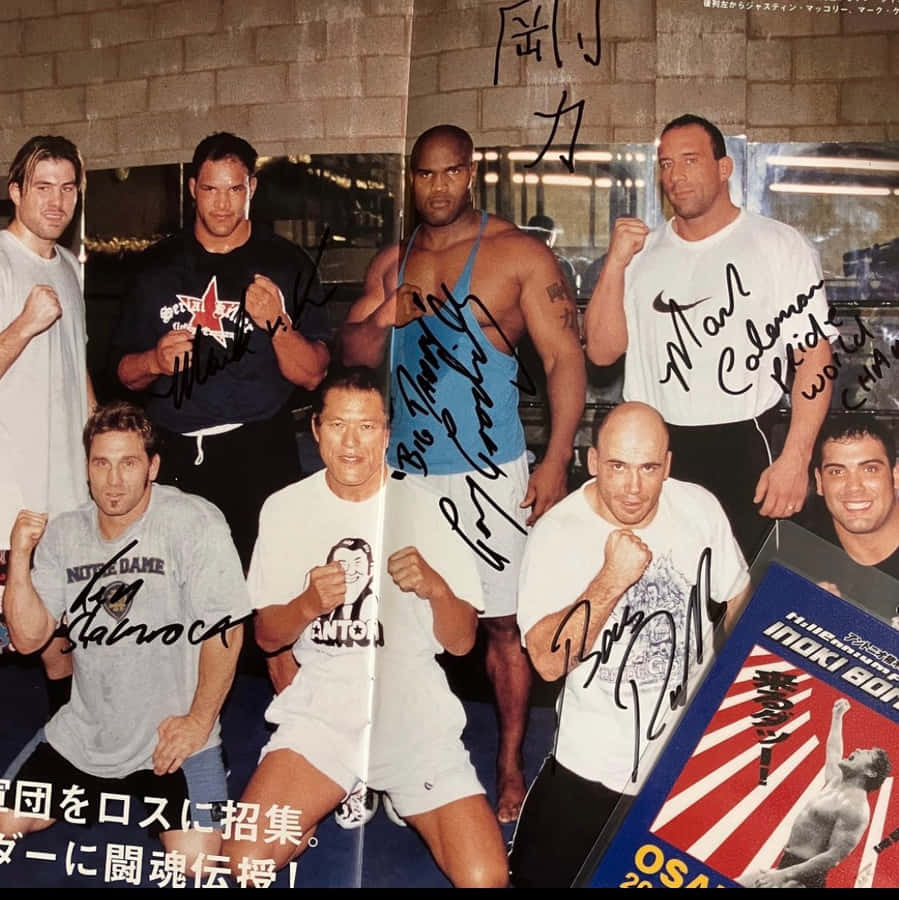 Antonio Inoki Bakgrunnsbildet