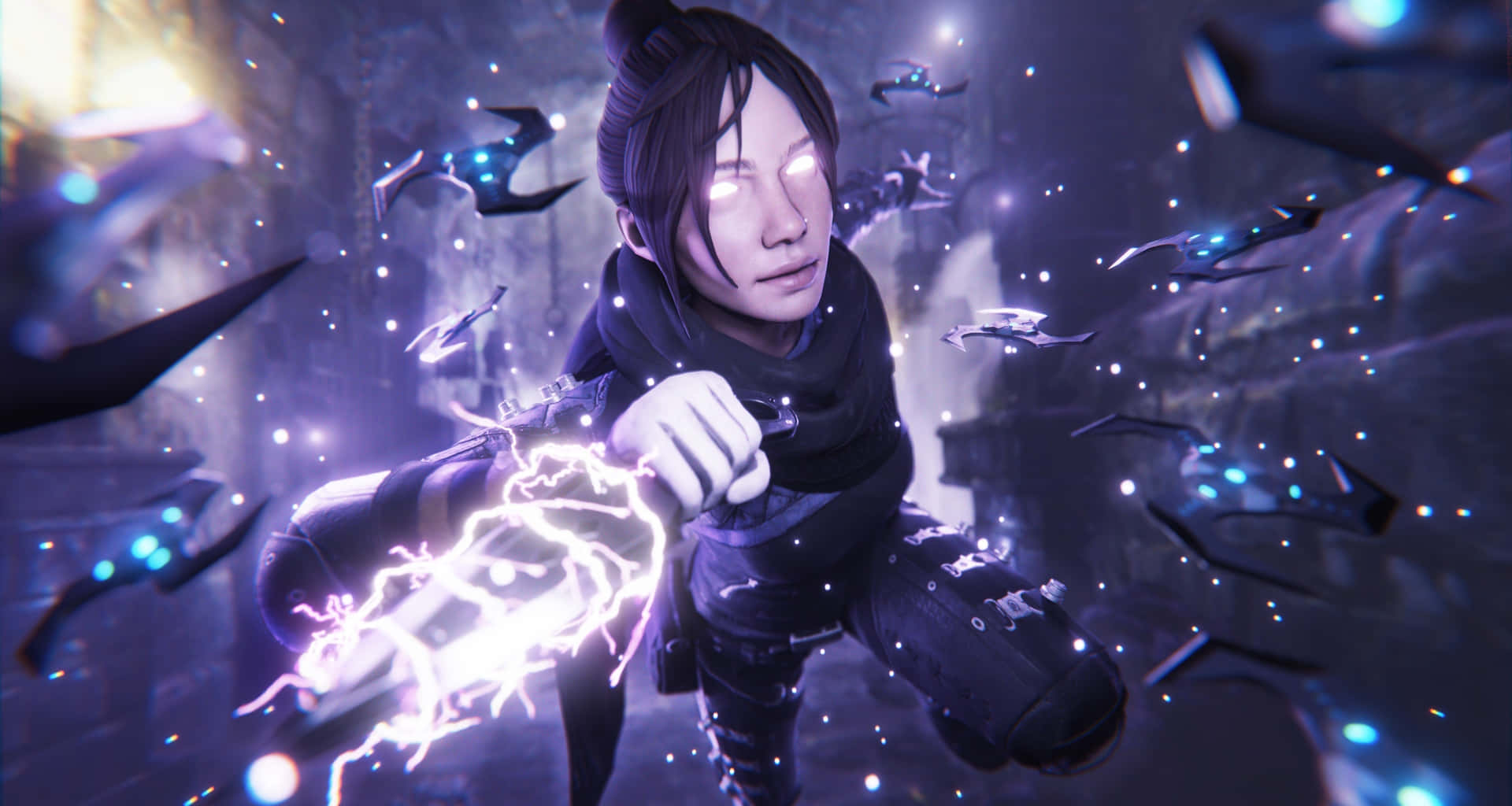 Apex Legends Wraith Bakgrunnsbildet