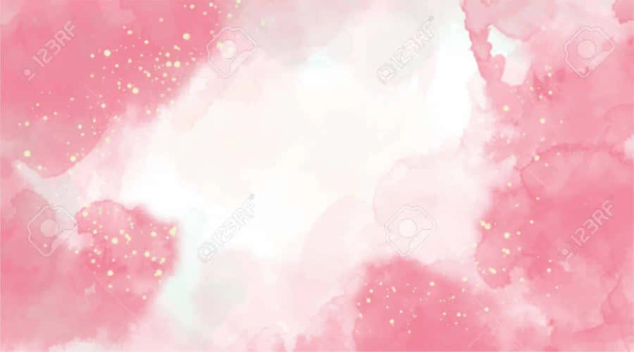 Aquarelle Rose Fond d'écran