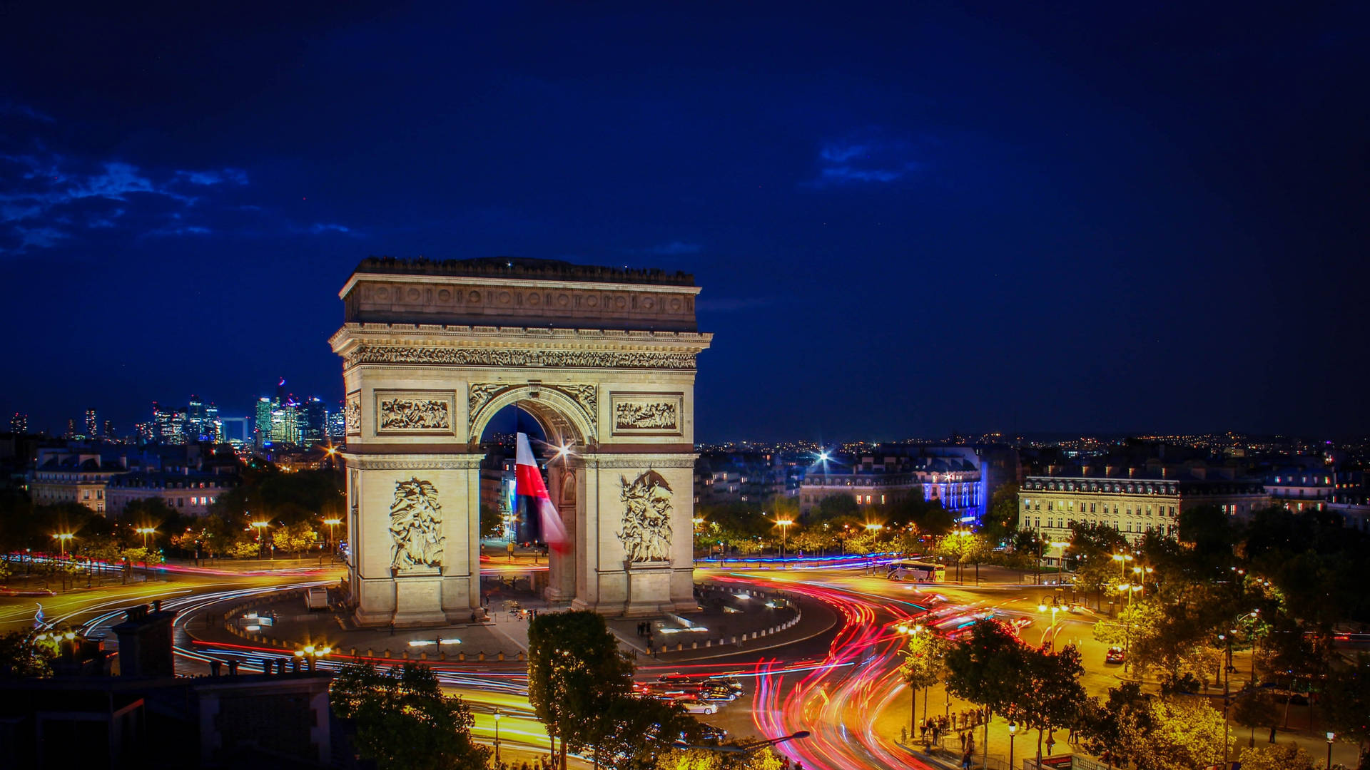 Arc De Triomphe Achtergrond