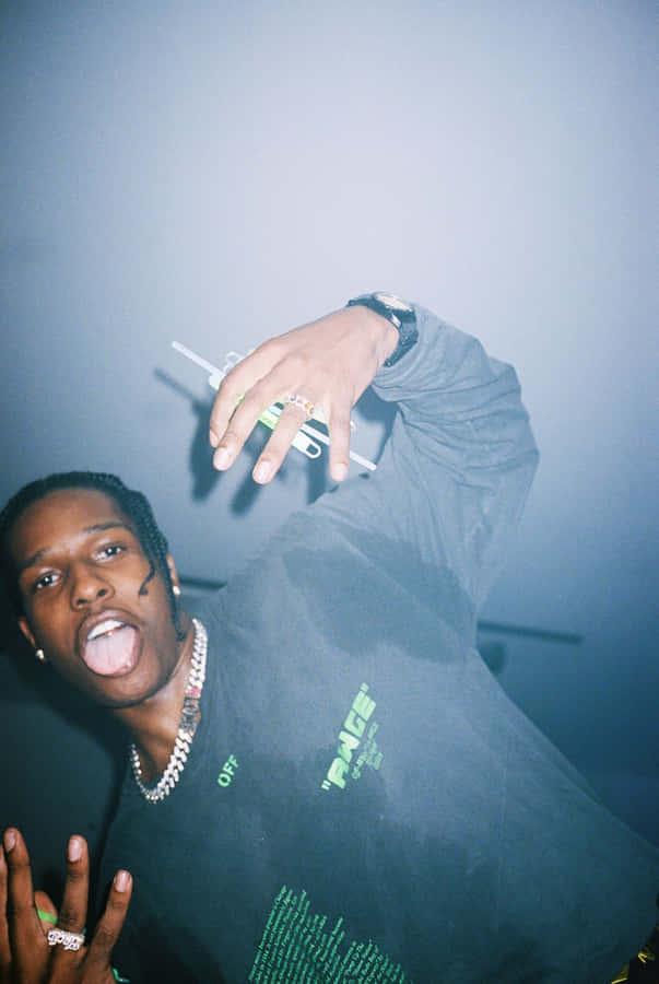 Asap Rocky Og Tyler Bakgrunnsbildet