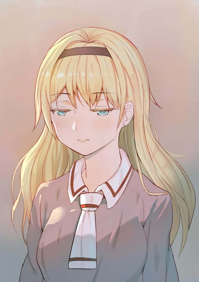 Asobi Asobase Olivia Fondo de pantalla