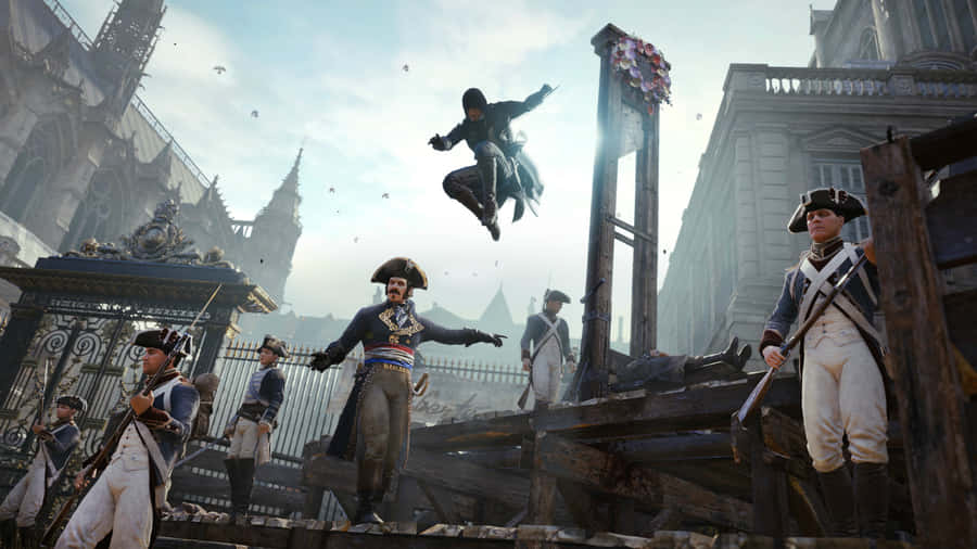 Assassin's Creed Unity Bakgrunnsbildet