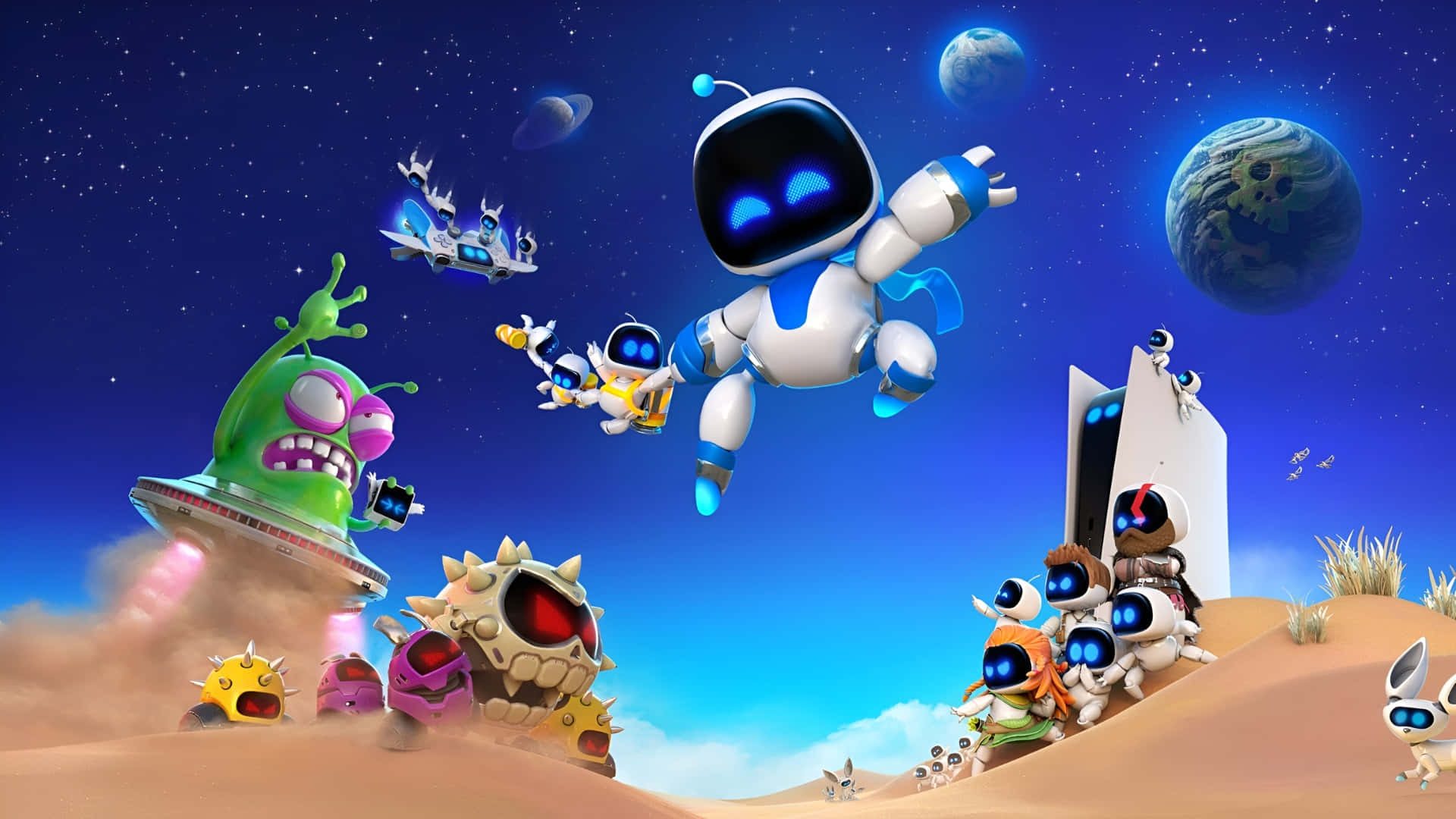 Astro Bot Wallpaper