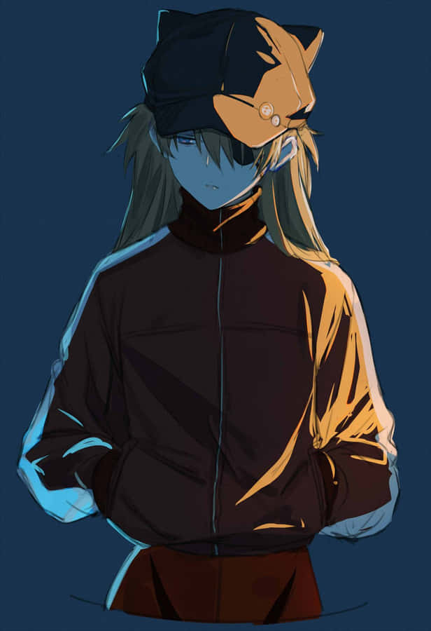 Asuka Langley Soryu Bakgrunnsbildet