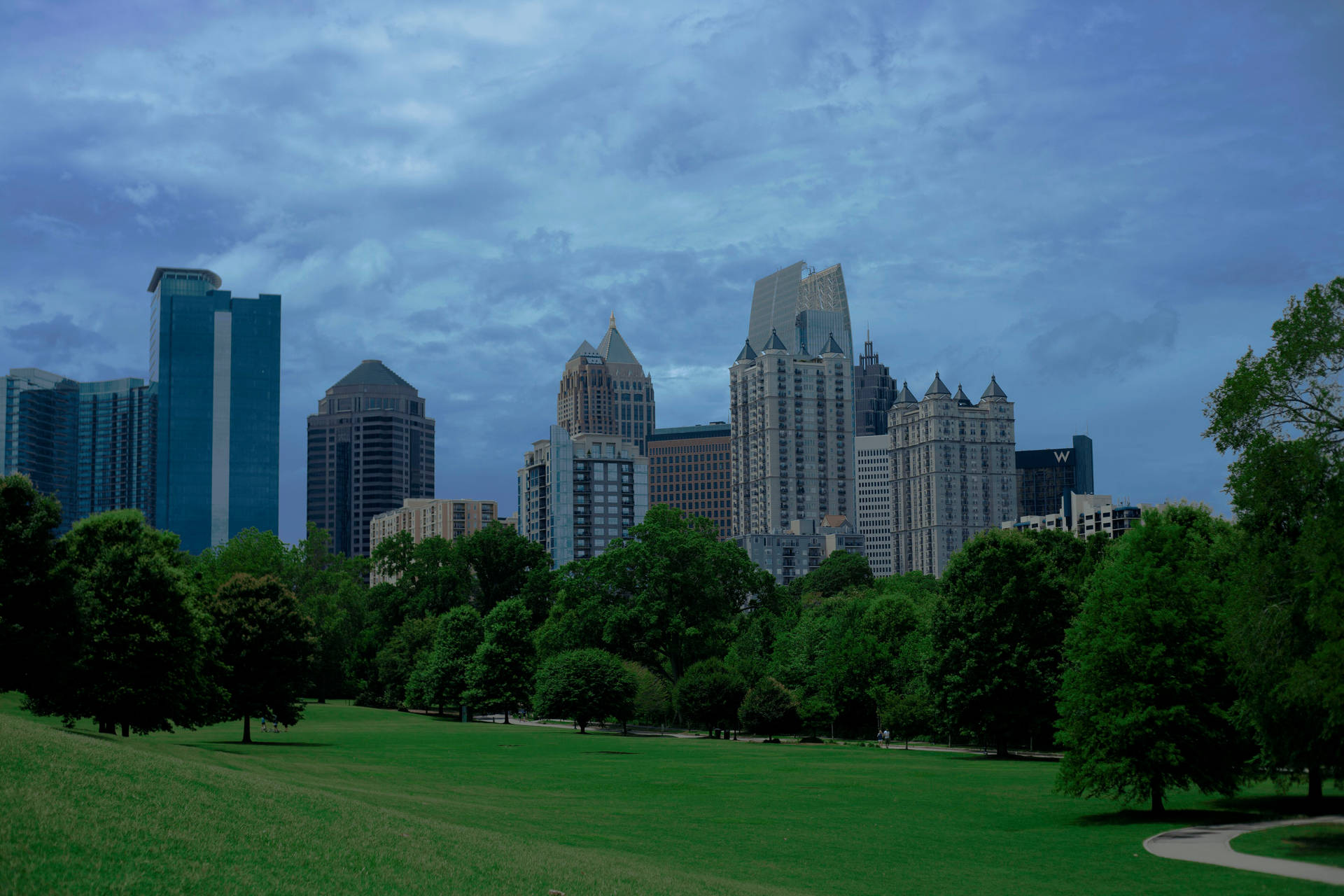 Atlanta Skyline Baggrunde