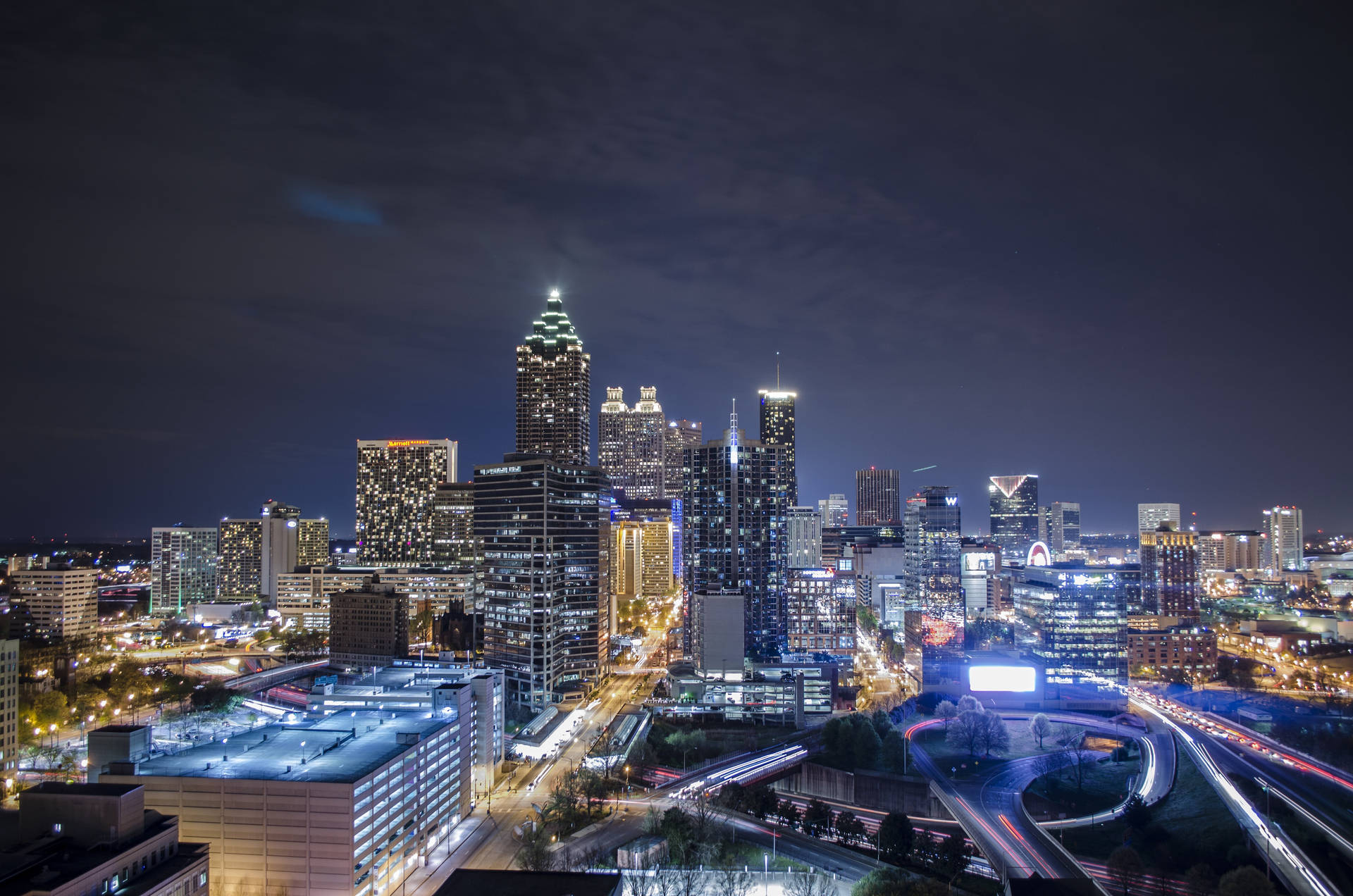 Atlantas Skyline Wallpaper