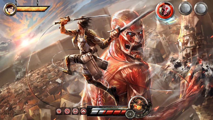 Attack On Titan Video Game Wallpaper