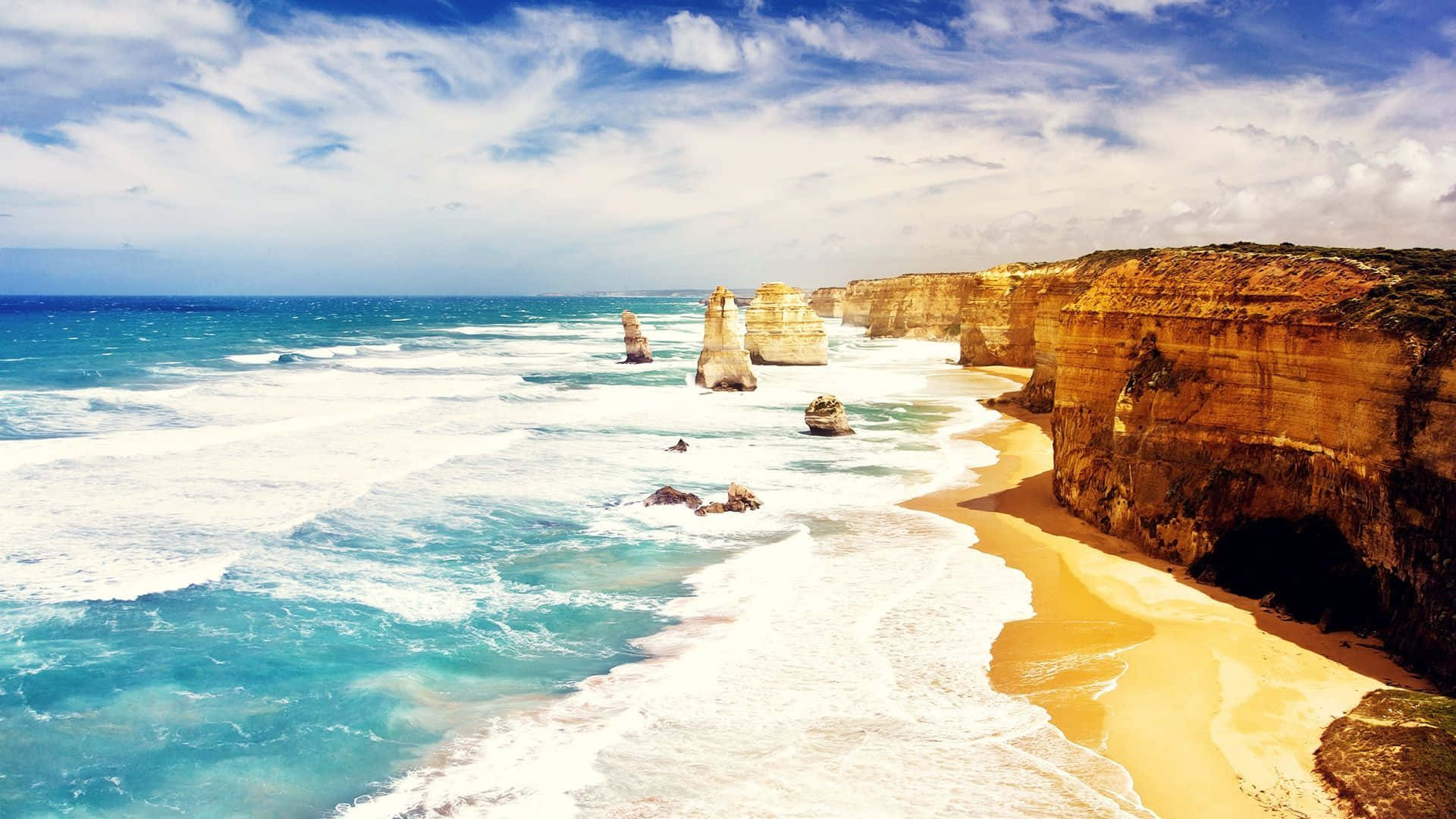 Australië Strand Achtergrond