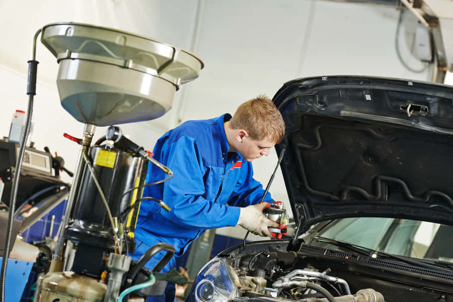 Auto Reparatie Achtergrond