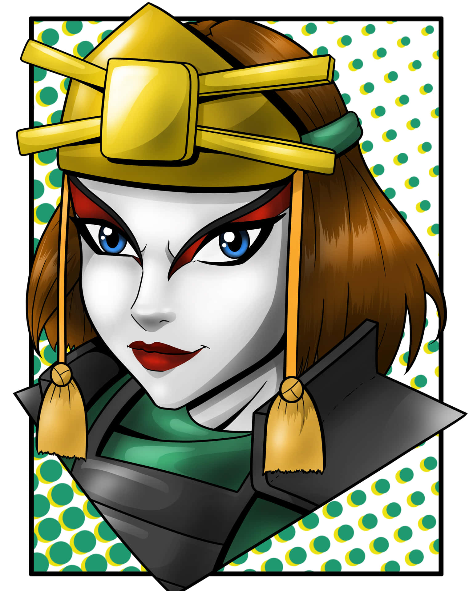 Avatar The Last Airbender Suki Bakgrunnsbildet